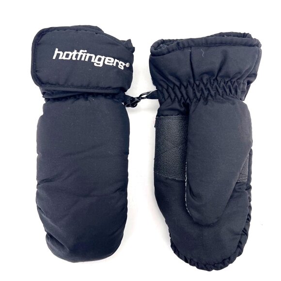 Hotfingers Other - Wells Lamont Hotfingers Microlar Waterproof Breathable Mittens Youth Small Black